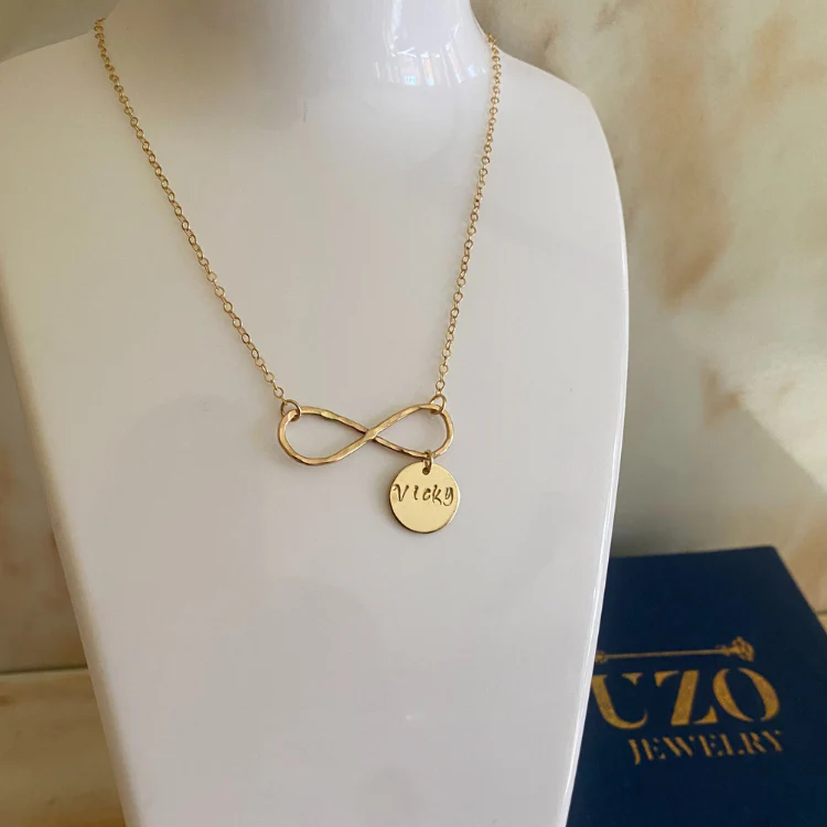 INFINITY CHARM NECKLACE
