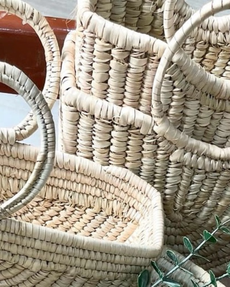 Half-moon Rattan Bags